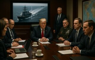 Trump Convenes Situation Room Meeting as Iran Moves to Close Strait of Hormuz featured image